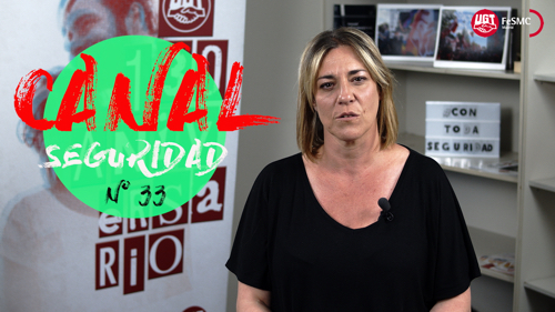 VIDEO | CANAL DE NOTICIAS DE SEGURIDAD PRIVADA FeSMC UGT MADRID (Programa 33)