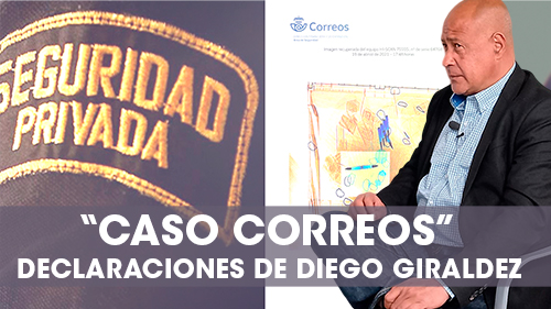 VIDEO || CASO CORREOS || Declaraciones de Diego Giraldez, Responsable del Sindicato de Seguridad Privada y Servicios Auxiliares de FeSMC UGT
